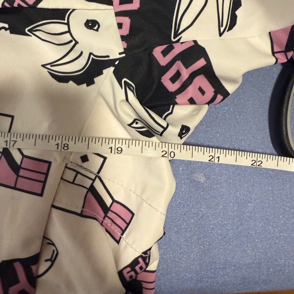 Kids Happy Bunny Jacket - White and Pink 8 - Picture 4 of 9